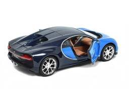 Welly Bugatti Chiron 1:34 modré